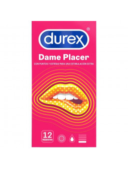 DUREX - DAME PLACER 12 UNITÉS